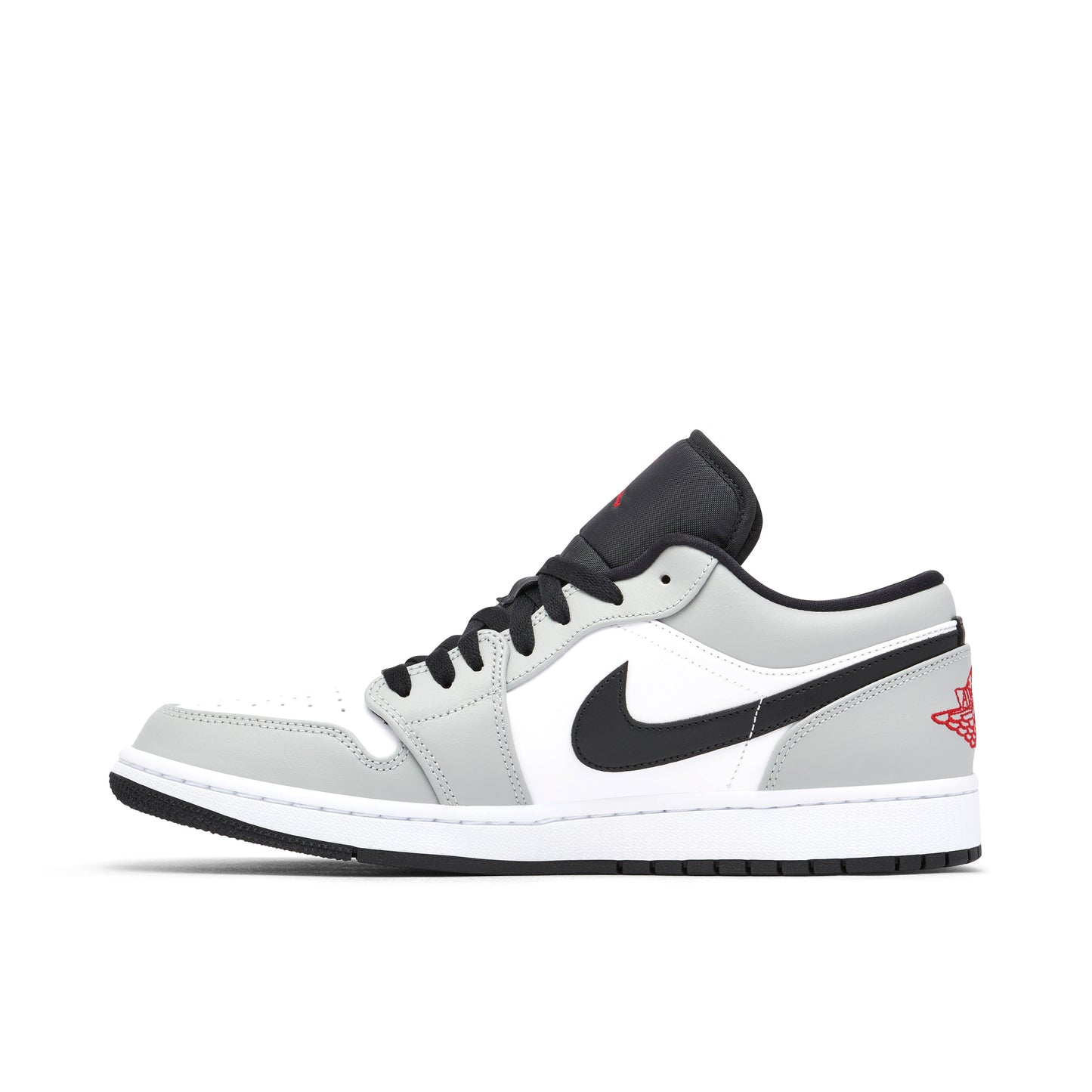 Jordan 1 Low Red Light Smoke Grey