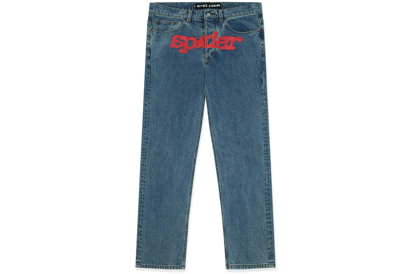 Sp5der V3 Denim Jeans - (ORANGE)