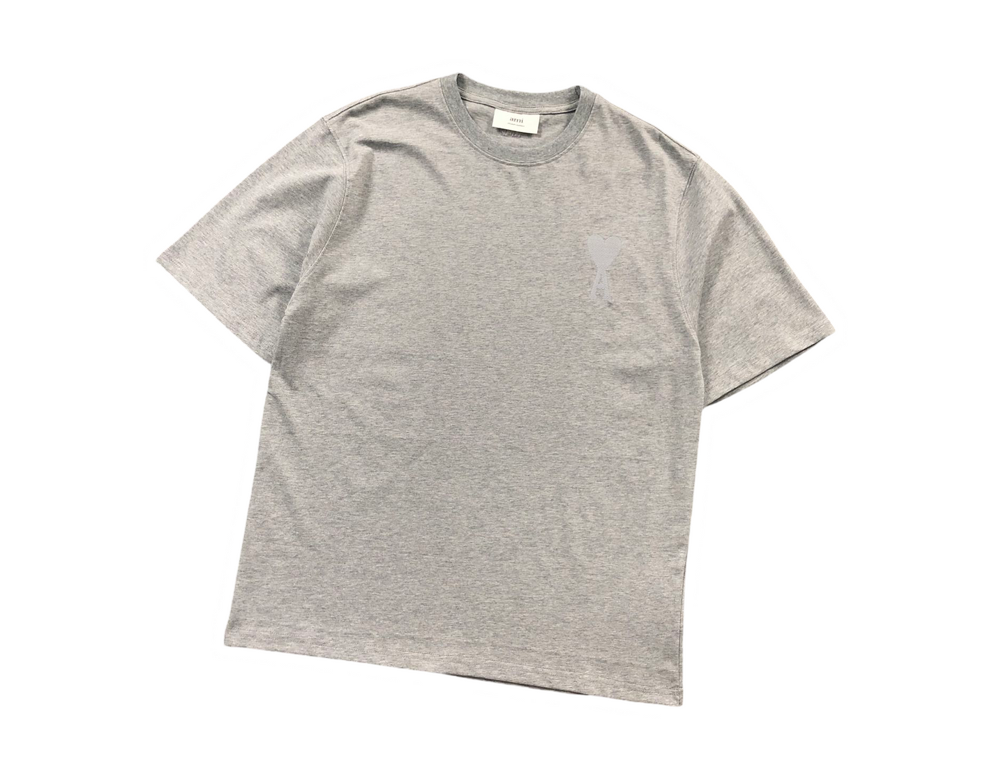 AMI Paris Pastel Fade Tee - (GREY)