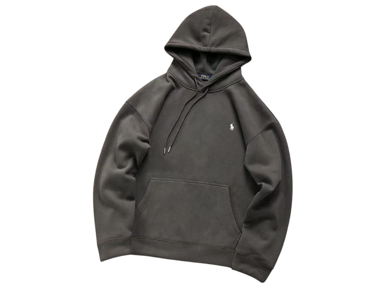 Ralph Lauren Classic Hoodie - (SLATE GREY)