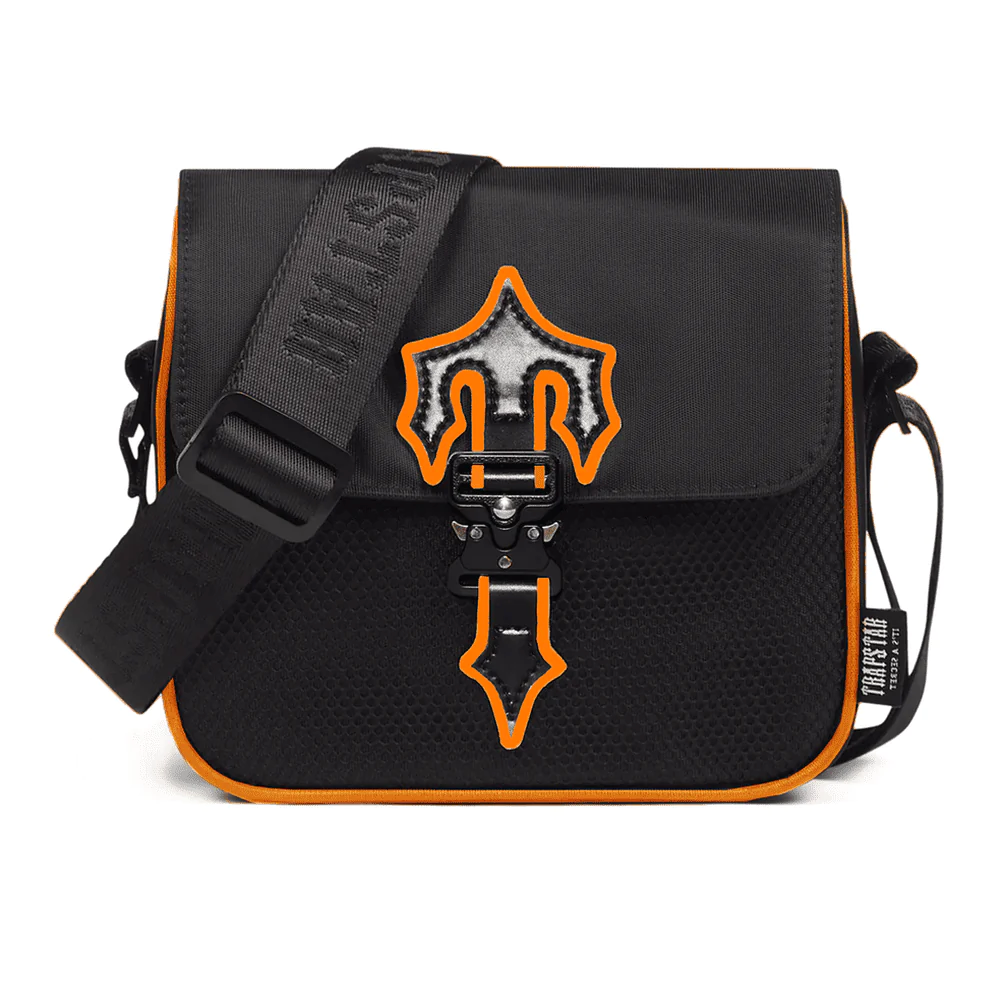 Trapstar Orange Black Irongate T Cross-Body Bag