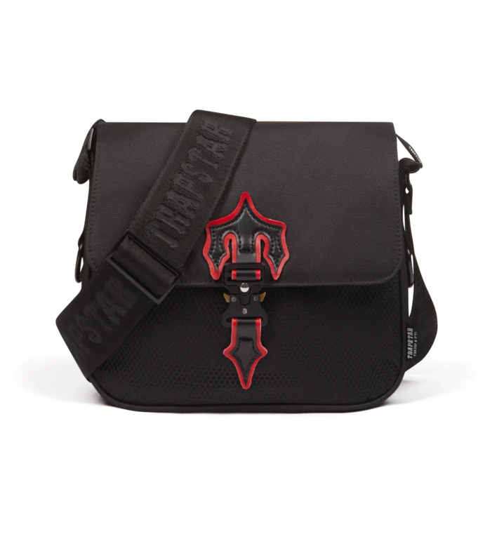 Trapstar Red Black Irongate T Cross-Body Bag