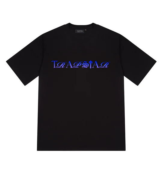 Trapstar Script Fade Tee - (BLACK)