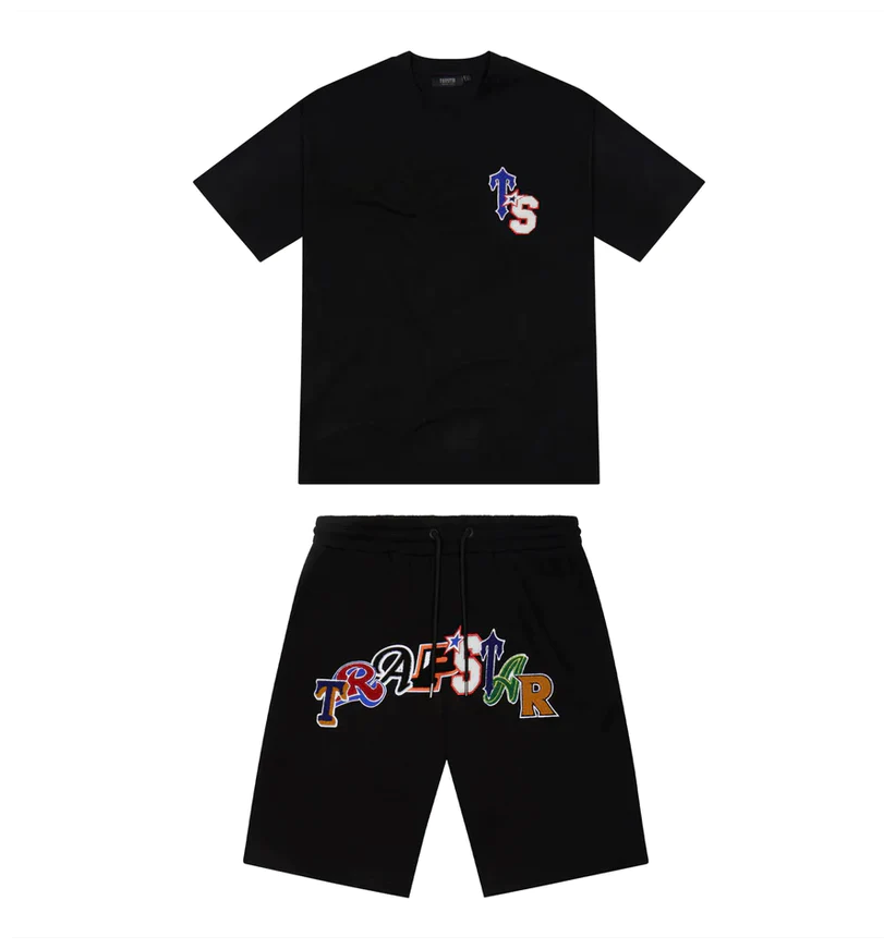 Trapstar Wildcard Short Set - (BLACK)