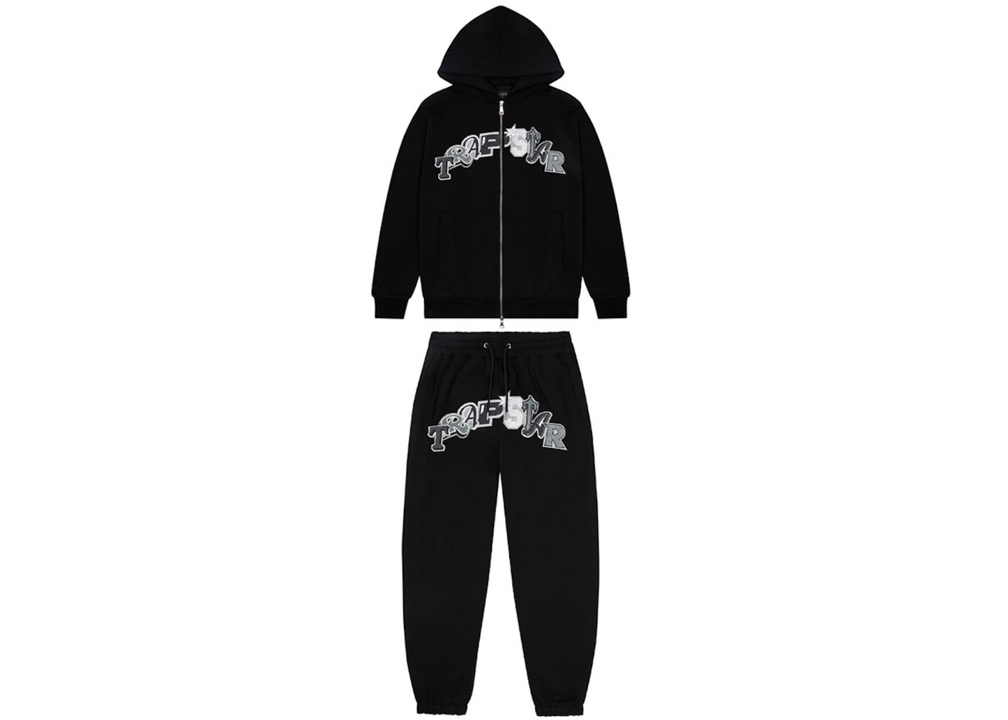 Trapstar Wildcard Tracksuit - (BLACK MONOCHROME EDITION)