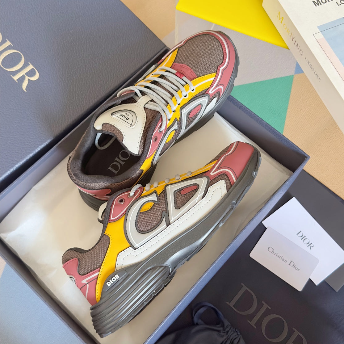 Dior B30 Grey/Red/Orange