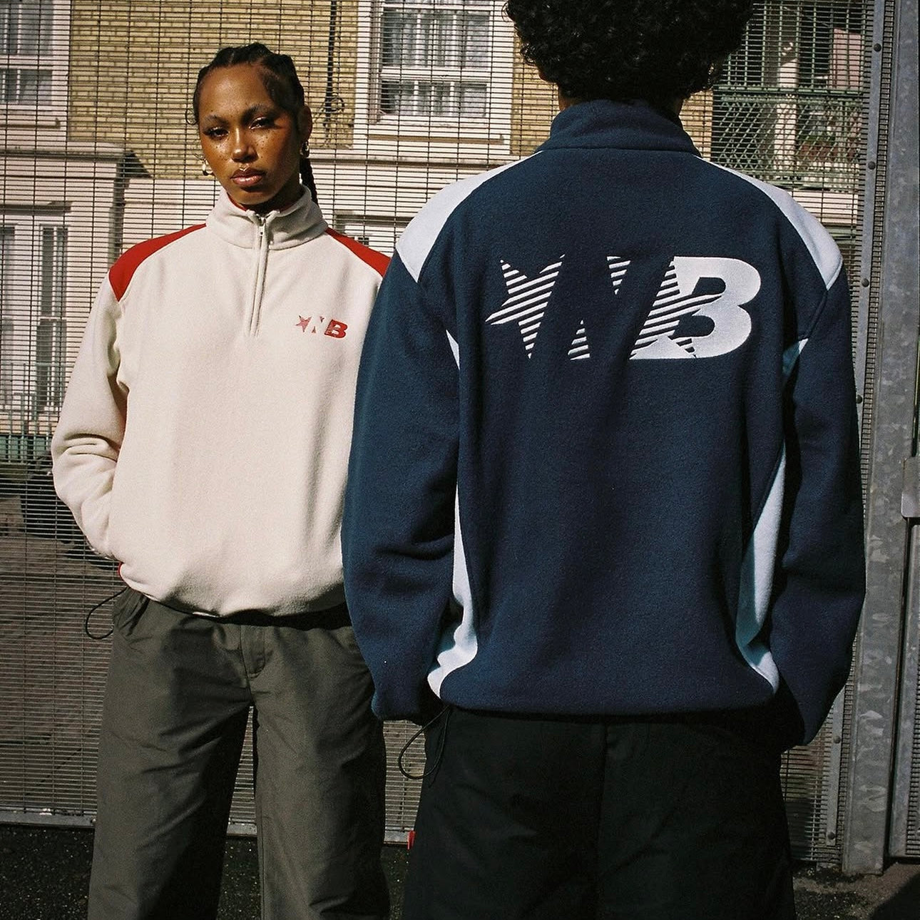 99Based Logo Tech Pants - (GREY)