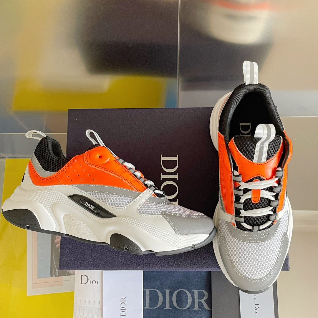 Dior B22 Orange/White