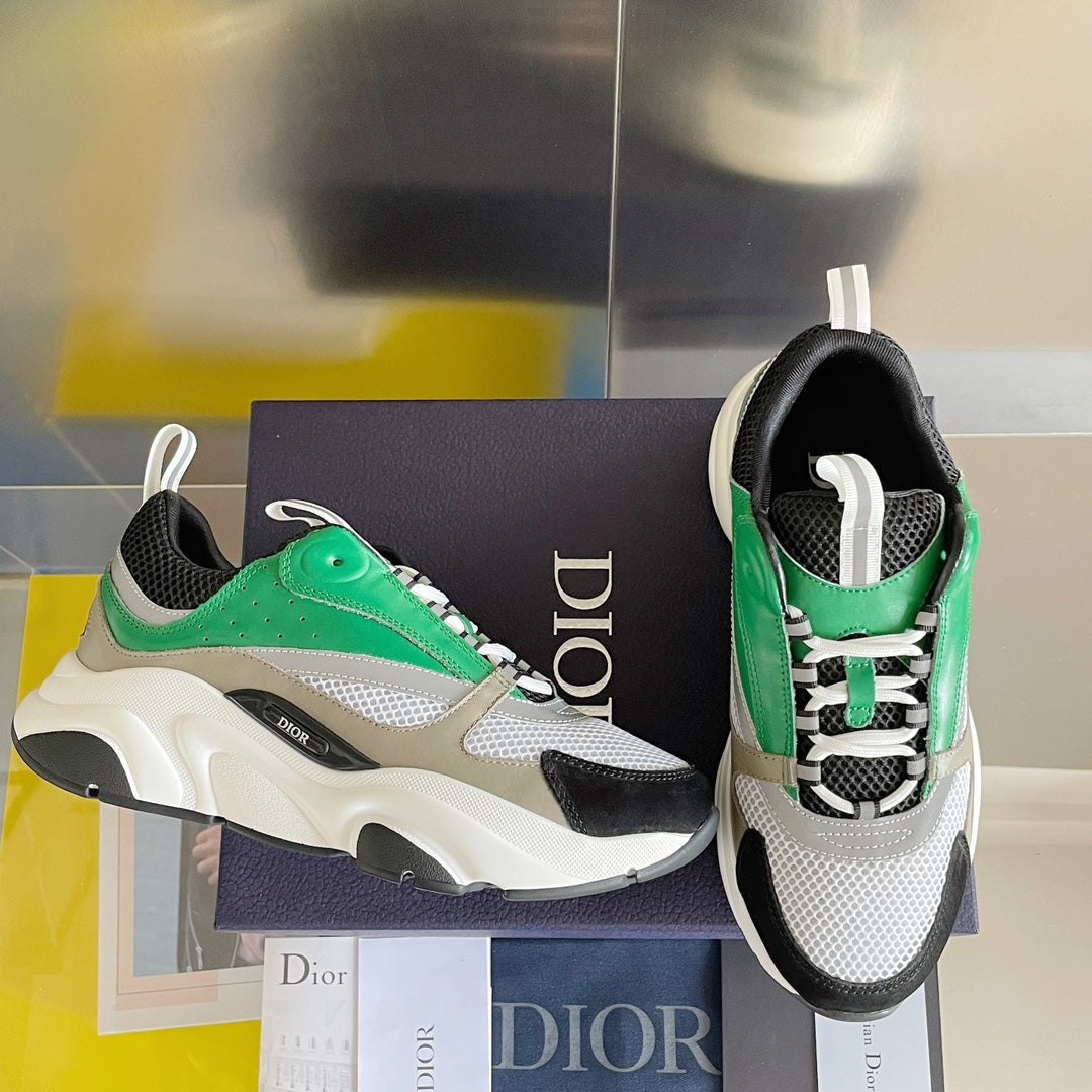 Dior B22 Green/Grey/White