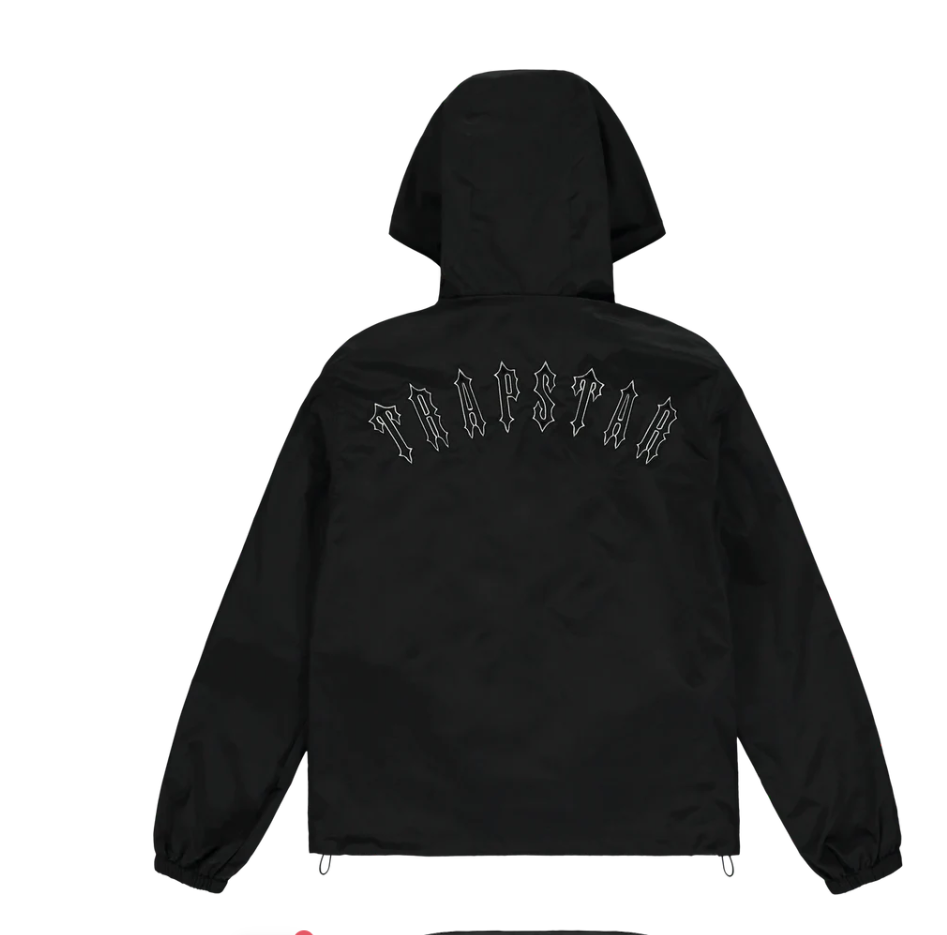 Trapstar Irongate T Windbreaker Jacket - (BLACK)