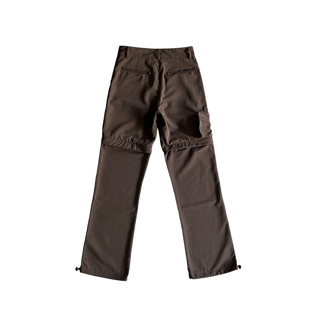 Carsicko Cargo Pants/Shorts Convertible - (BROWN)