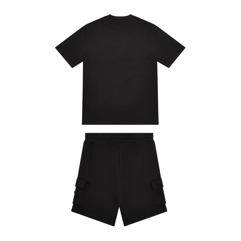 Trapstar Irongate T Tech Zip/T-Shirt - (BLACK)