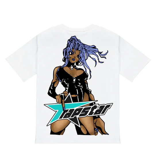 Trapstar Rockstar Tee - (WHITE)