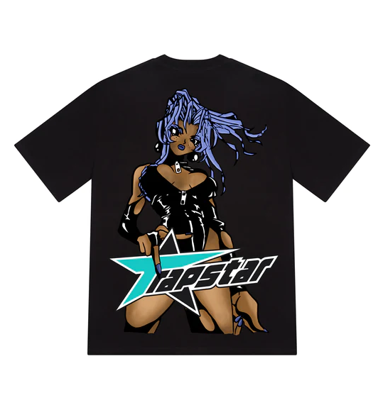 Trapstar Rockstar Tee - (BLACK)
