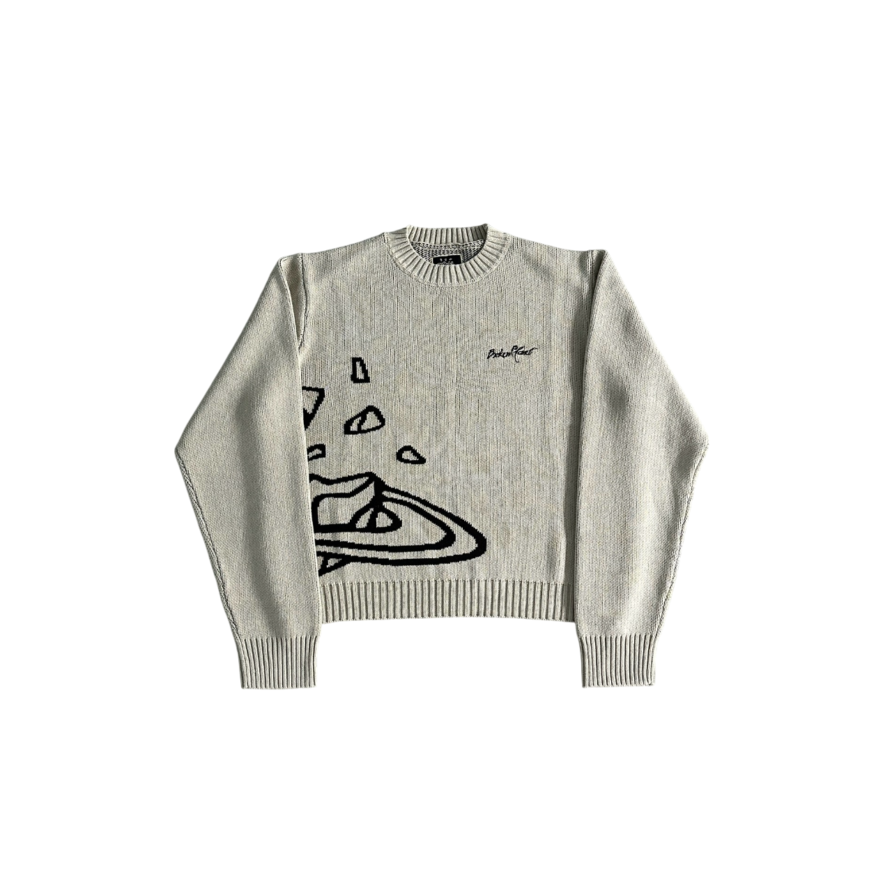 Broken Planet Outer Space Sweater - (CREAM)