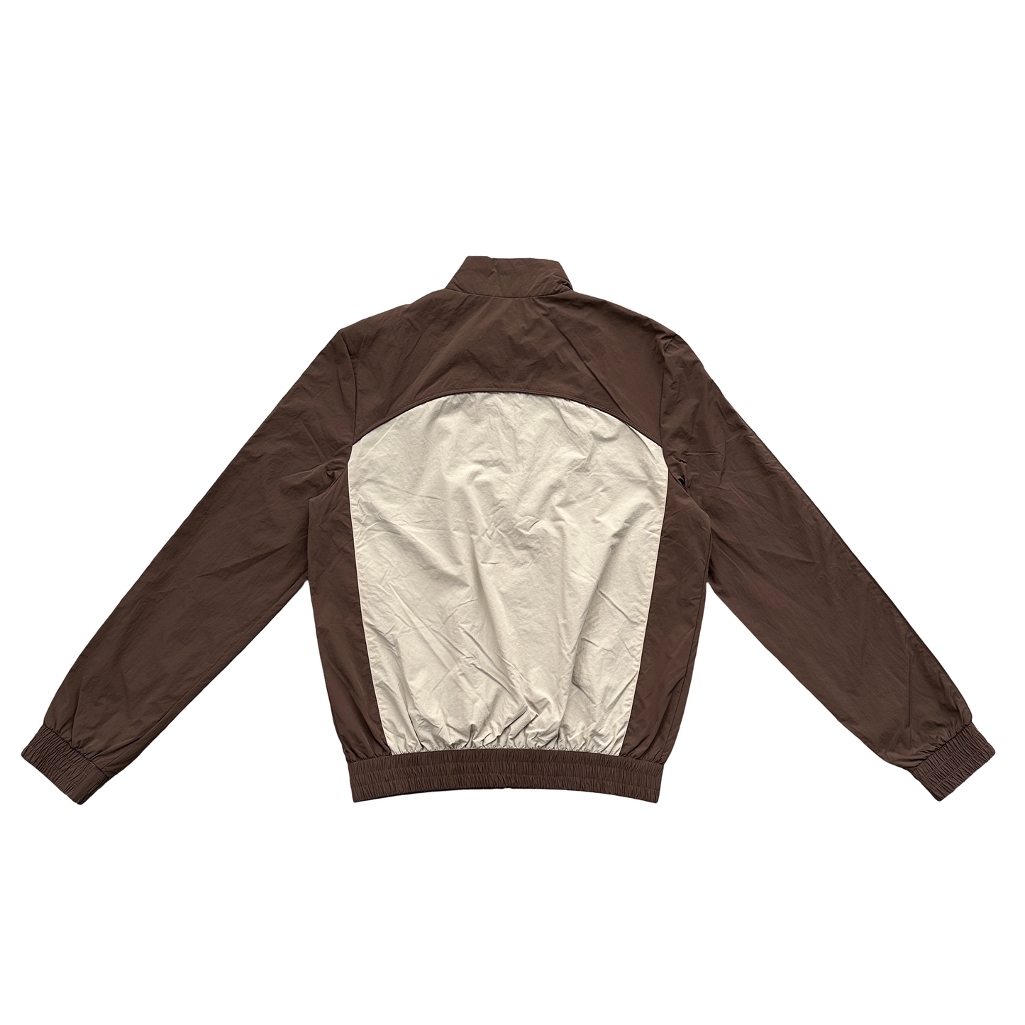 Syna World Shell Suit Jacket - (BROWN/CREAM) EXCLUSIVITY 21DRIPZZ
