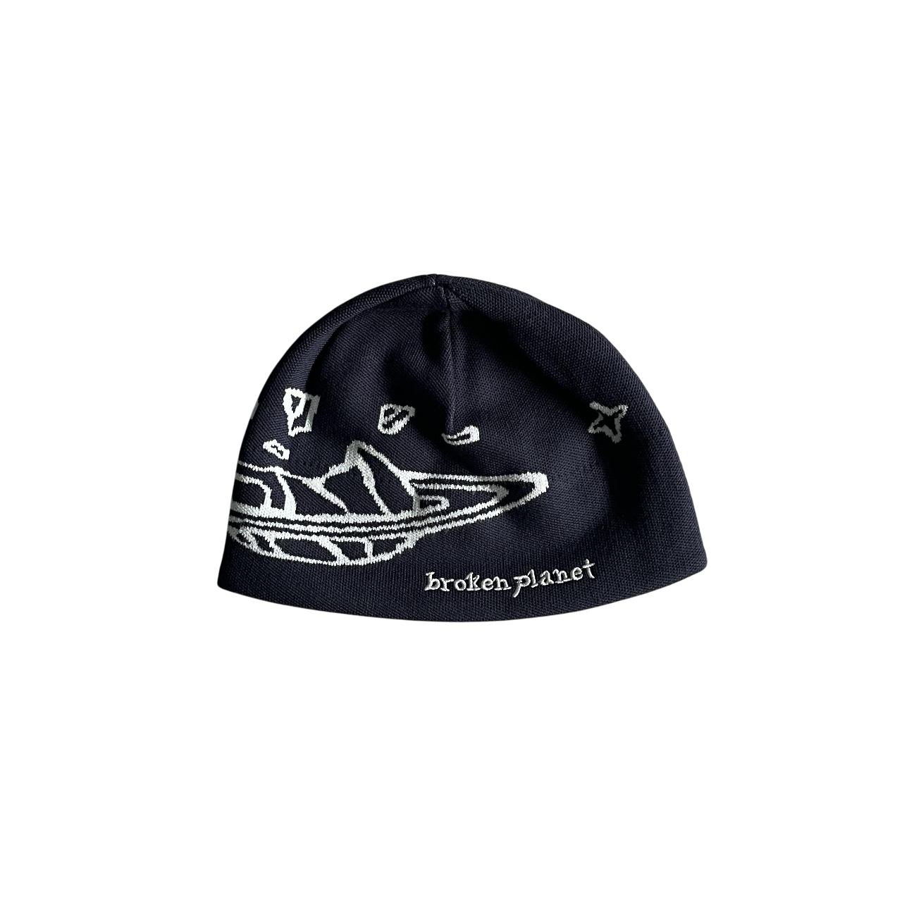 Broken Planet Outer Space Beanie - (BLUE)
