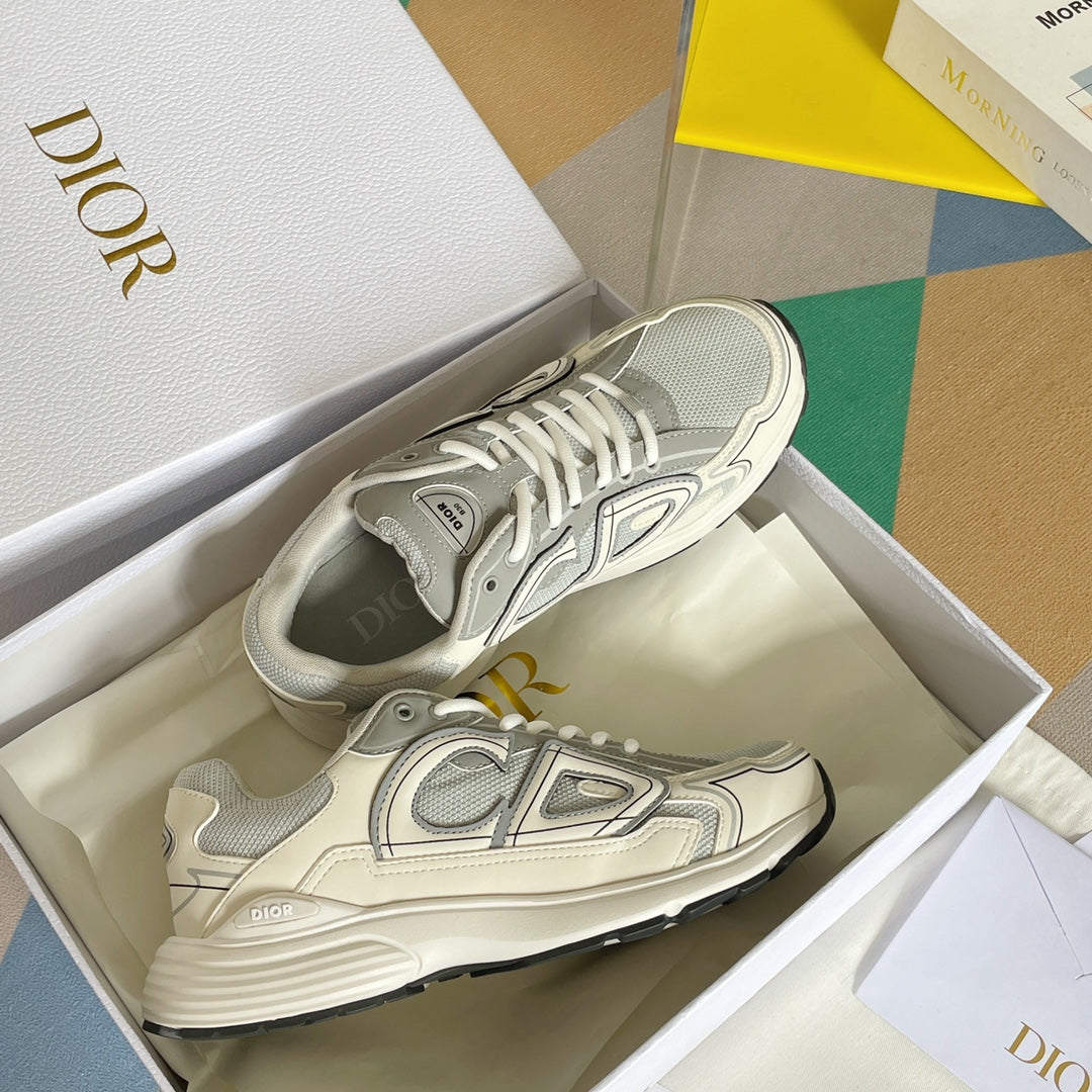 Dior B30 Cream/Grey/White