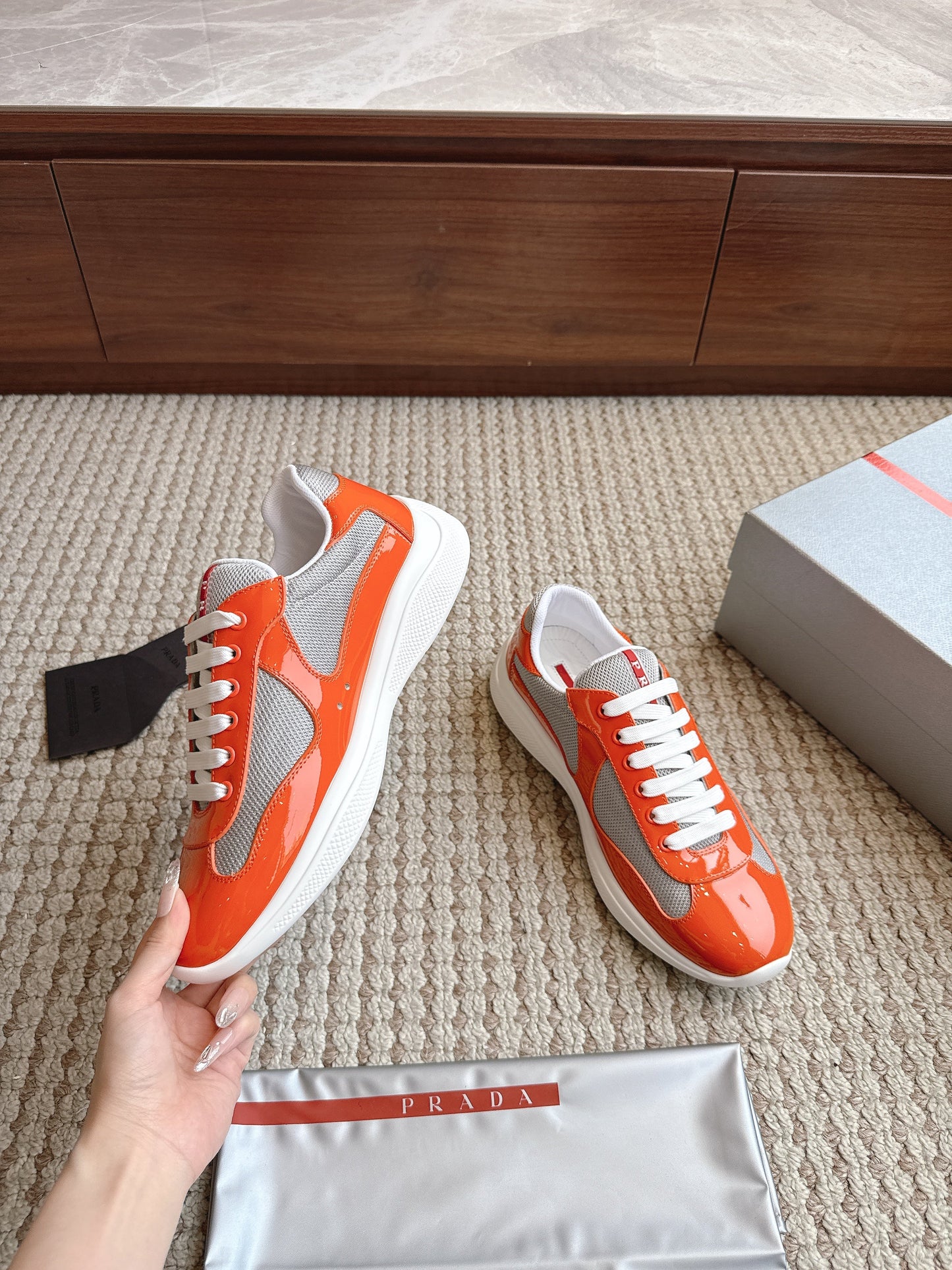 Prada America's Cup - (ORANGE/GREY)