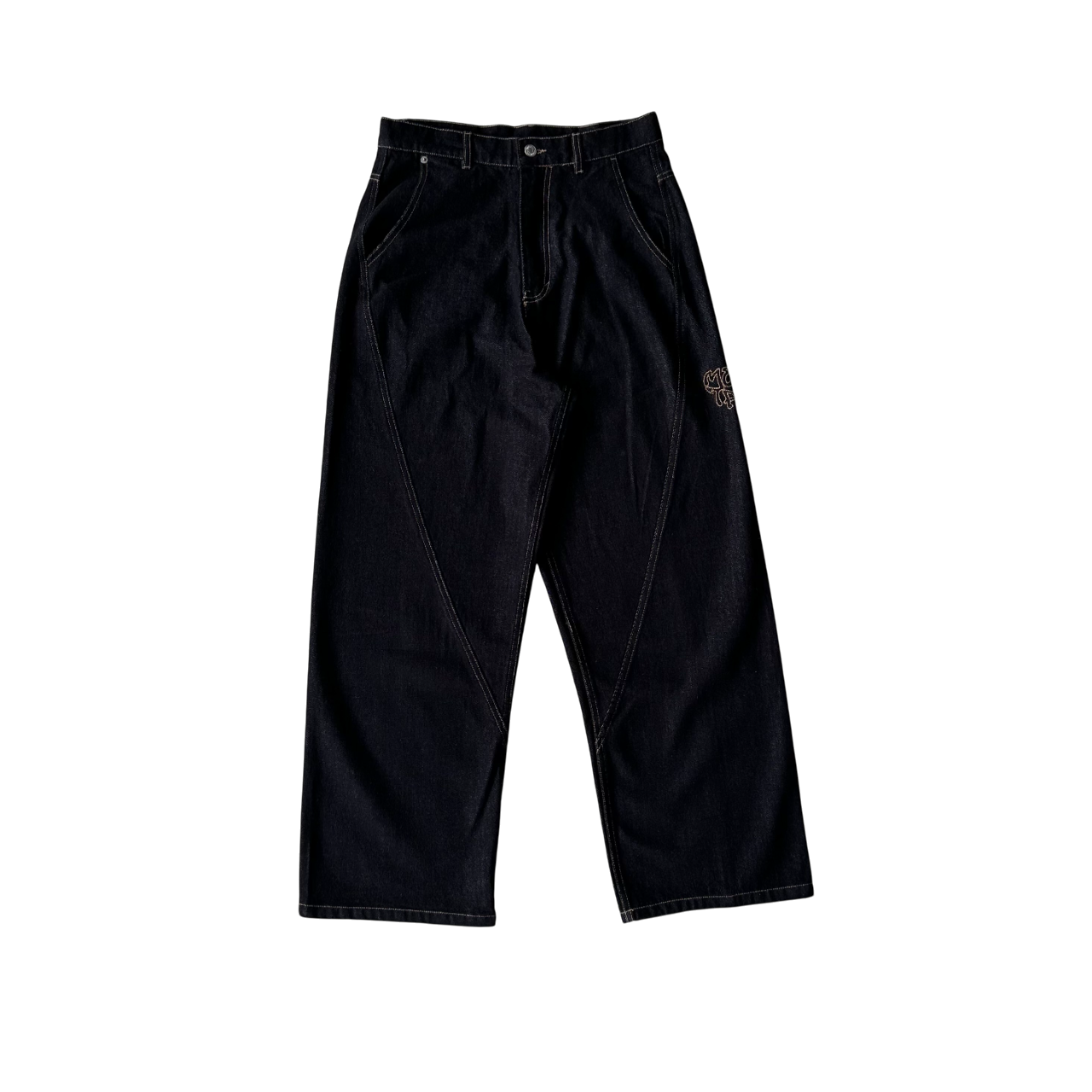 Mertra Denim Jeans - (BLACK)