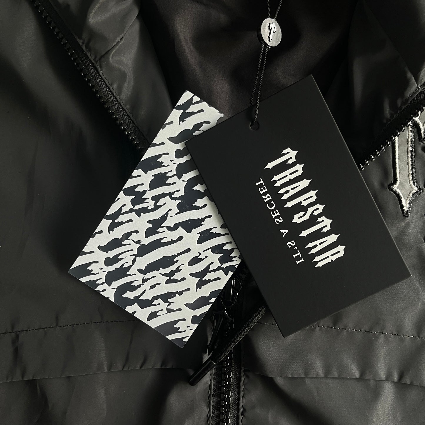 Trapstar Shooters Windbreaker - (BLACK REFLECTIVE)