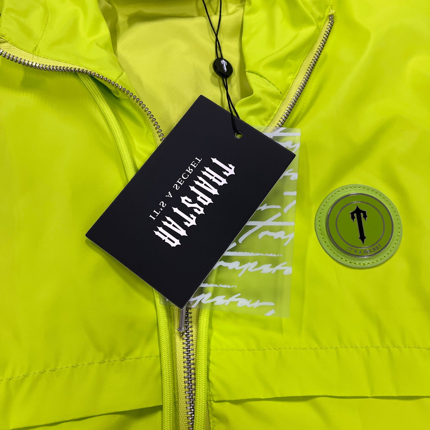 Trapstar Irongate T Windbreaker Jacket - (LIME)