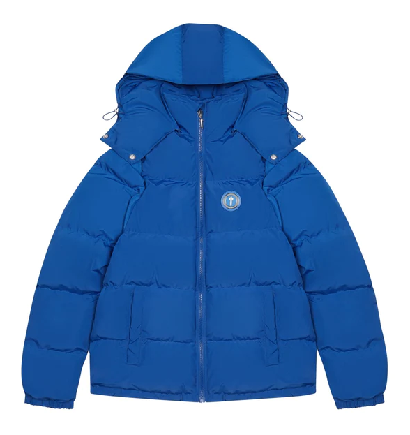 Trapstar Irongate Detachable Hooded Puffer Jacket - (DAZZLING BLUE)