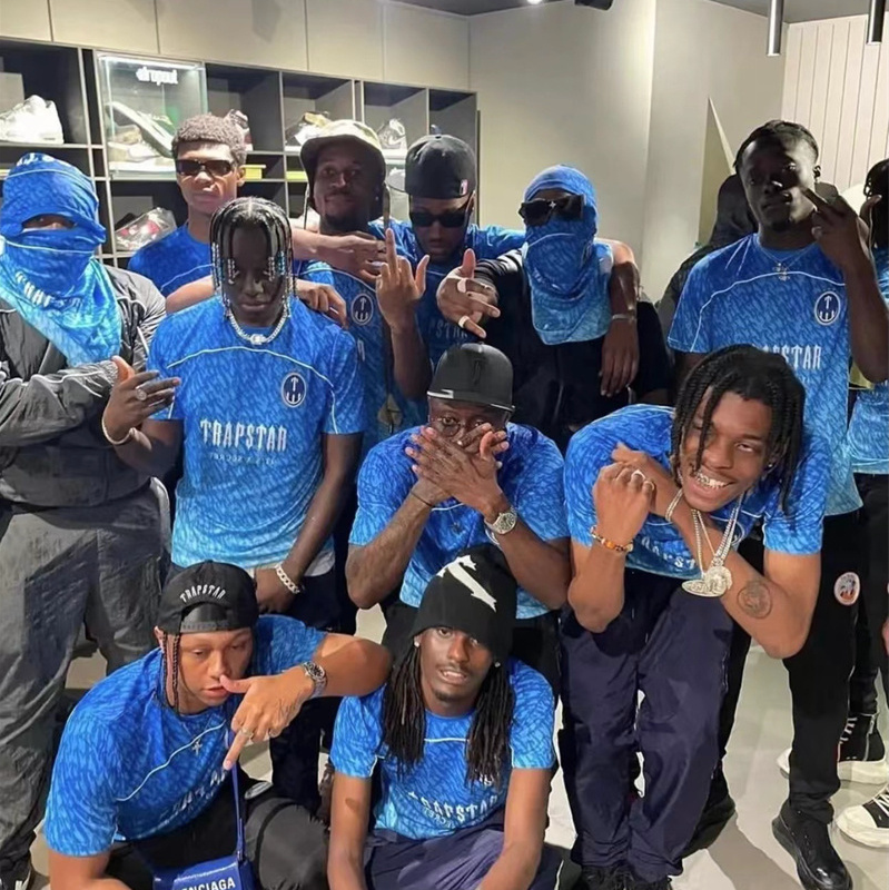 Trapstar Monogram Jersey - (ICE BLUE)