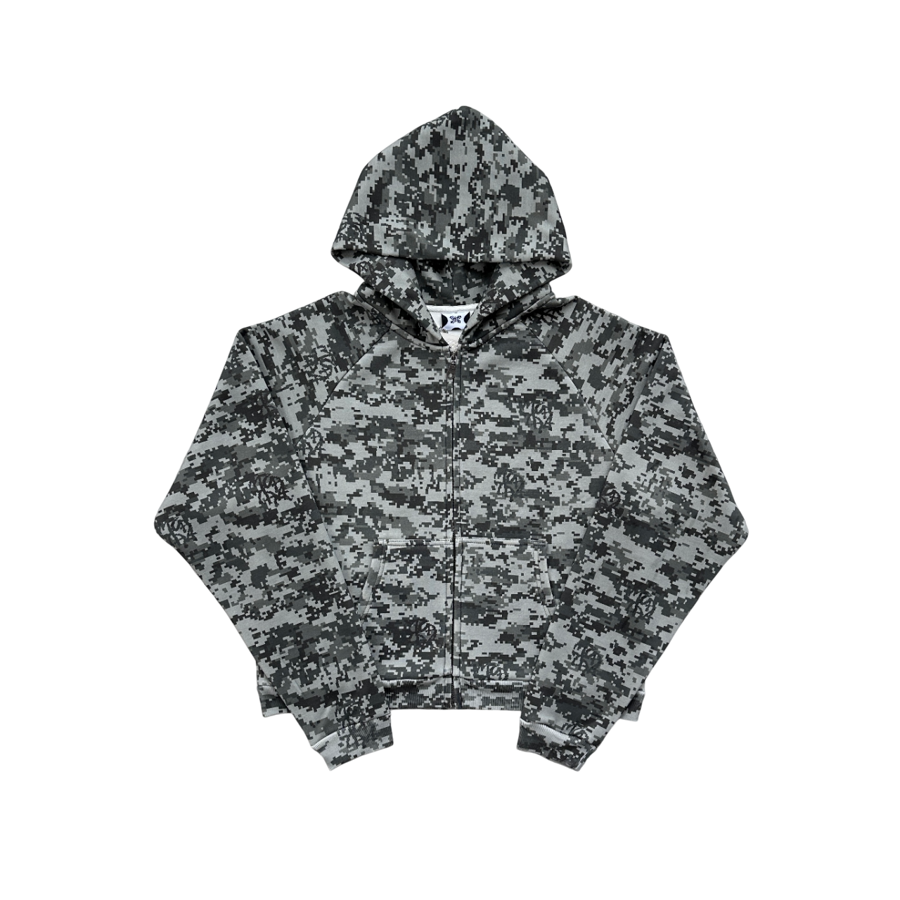 Mertra Camouflage Zip Hoodie - (CAMO)