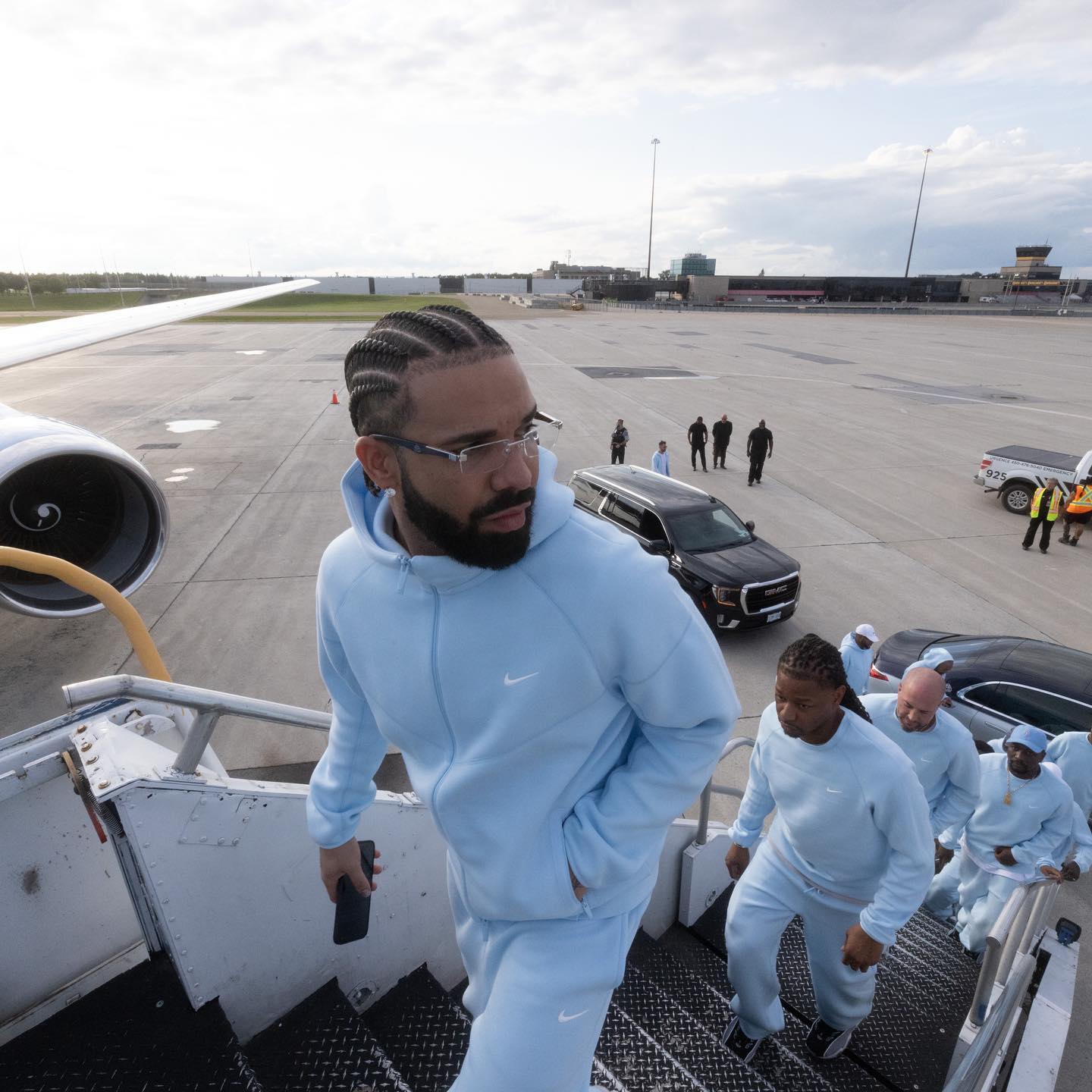 NOCTA Tech Fleece Crewneck - (COBALT BLUE)