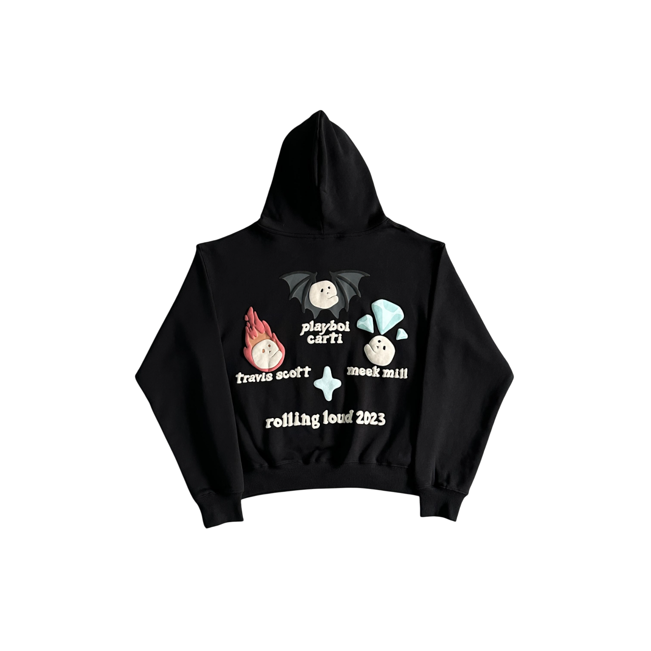 Broken Planet Rolling Lound Hoodie - (BLACK)