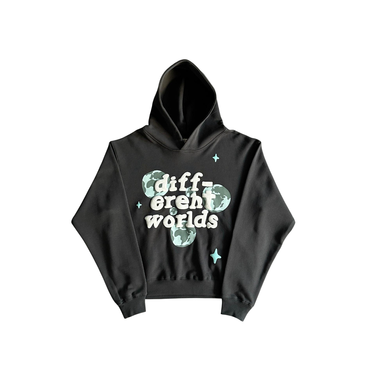 Broken Planet Different Worlds Hoodie - (BLACK)