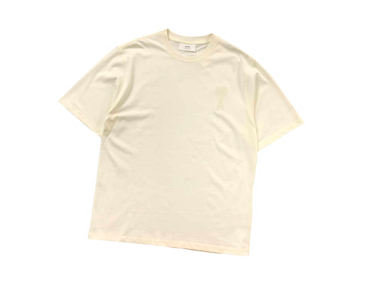 AMI Paris Pastel Fade Tee - (LIGHT YELLOW)
