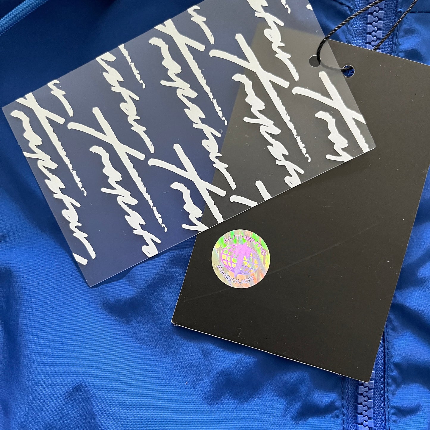 Trapstar Irongate T Windbreaker Jacket - (DAZZLING BLUE)