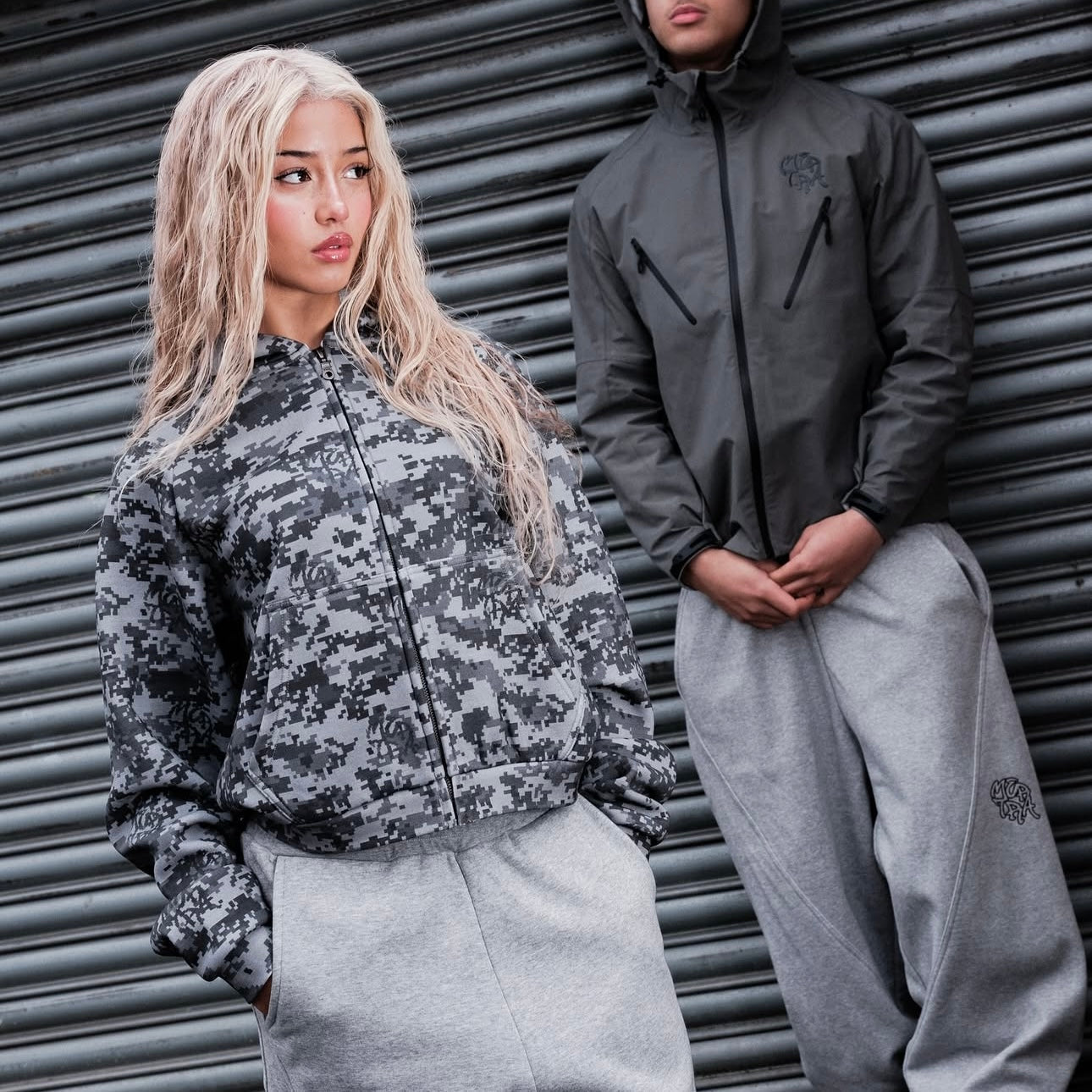 Mertra Camouflage Zip Hoodie - (CAMO)