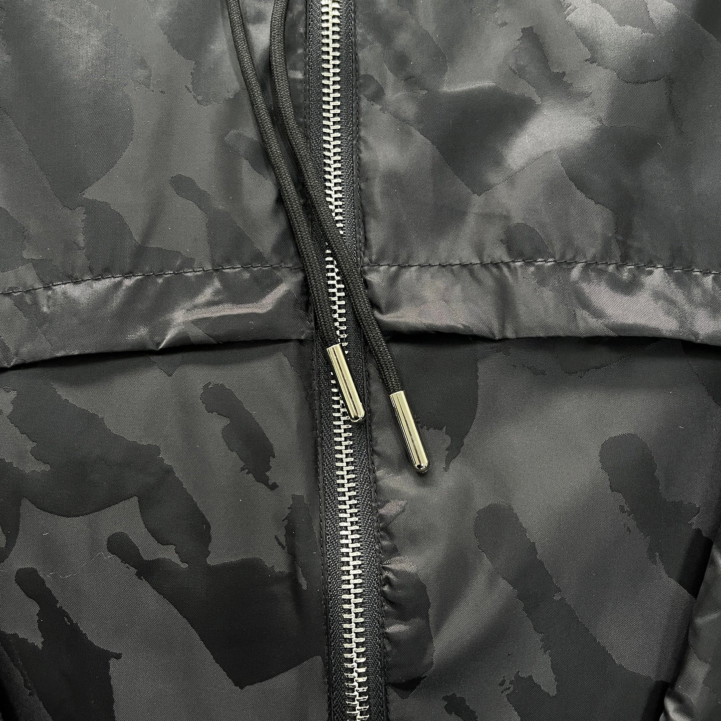 Trapstar Irongate T Jacquard Windbreaker Jacket - (BLACK)