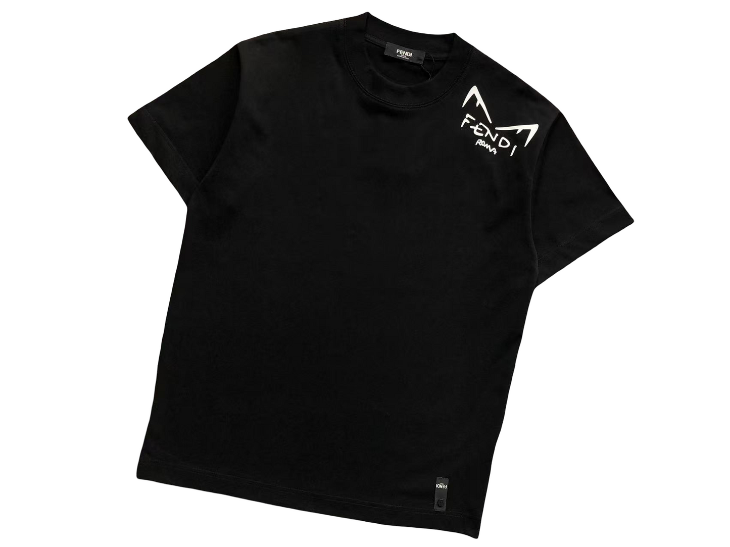Fendi Lateral Eyes Tee - (BLACK)