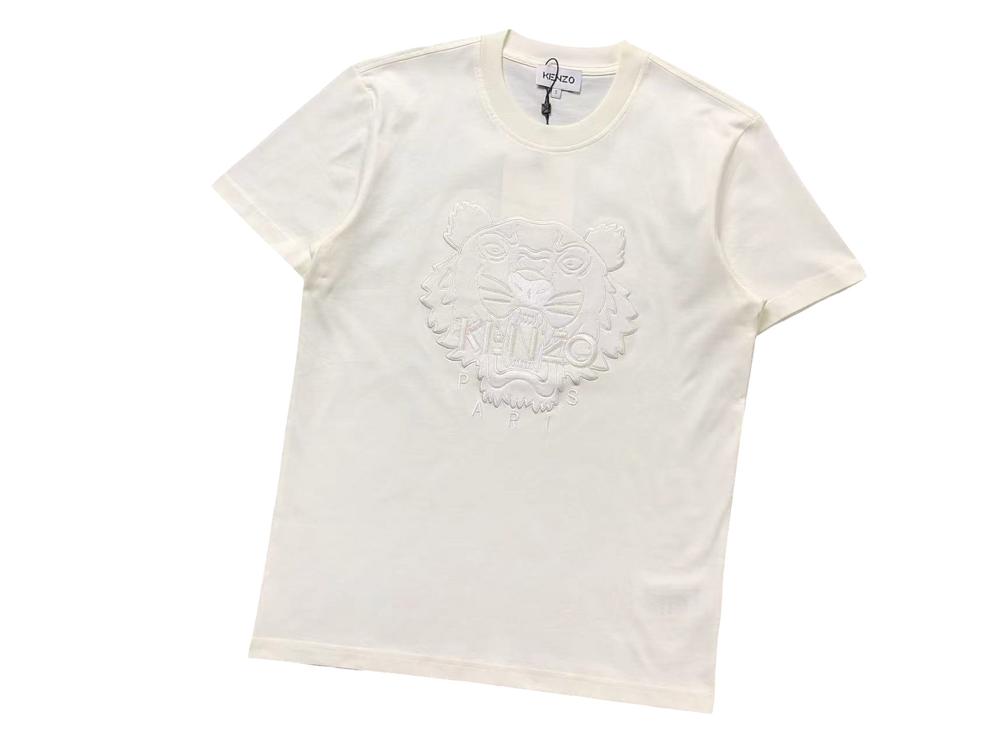 KENZO Tiger Waffle Tee - (WHITE)