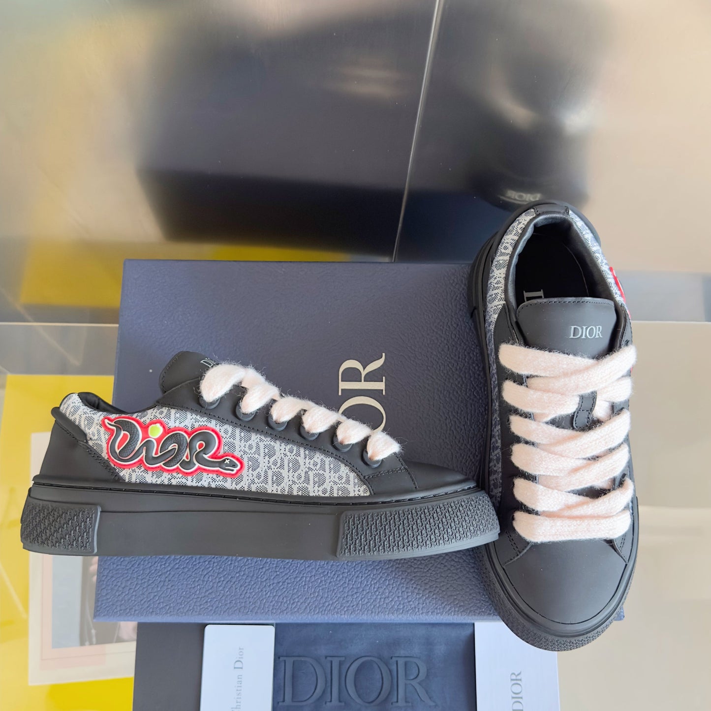 Dior B33 Logo Black