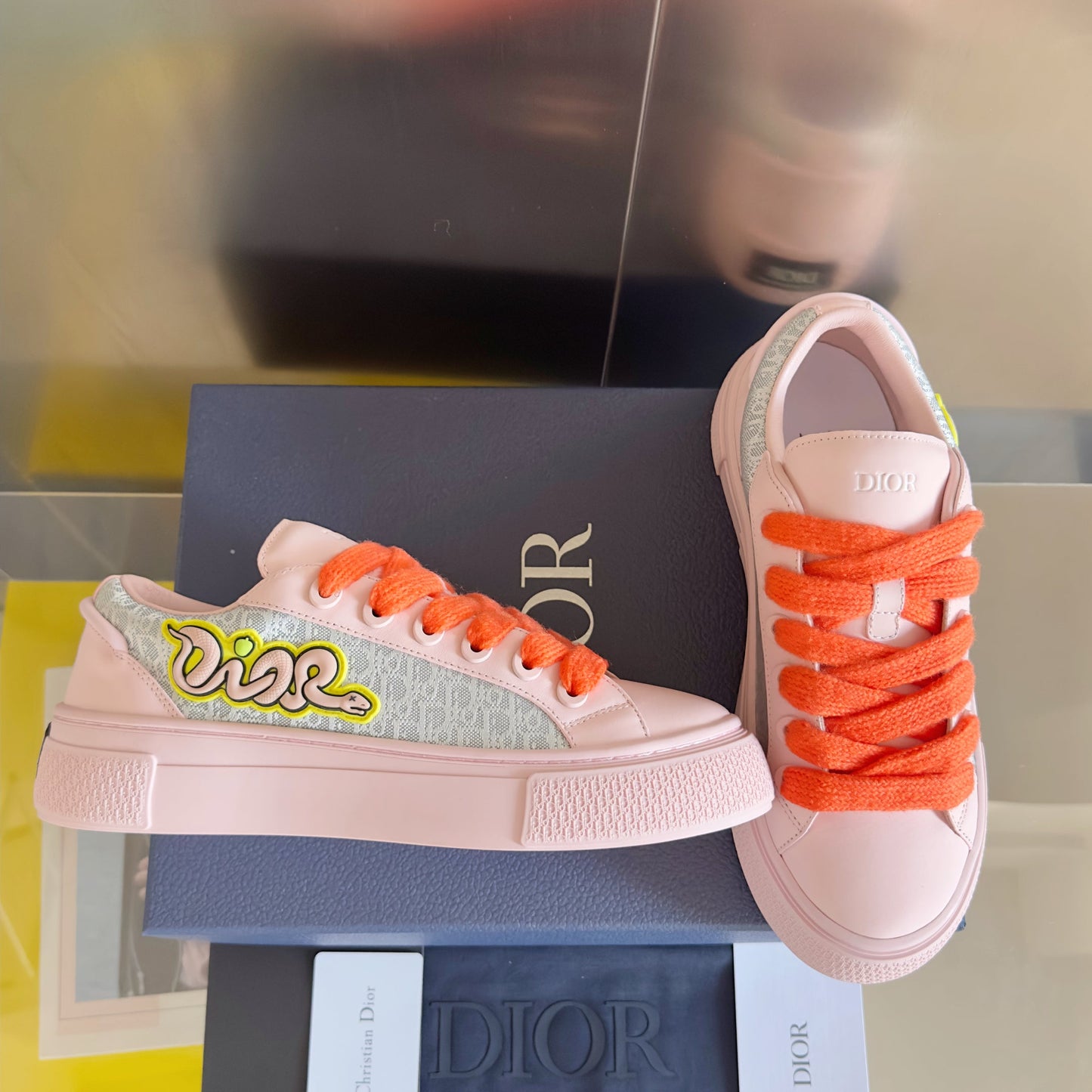 Dior B33 Logo Pink