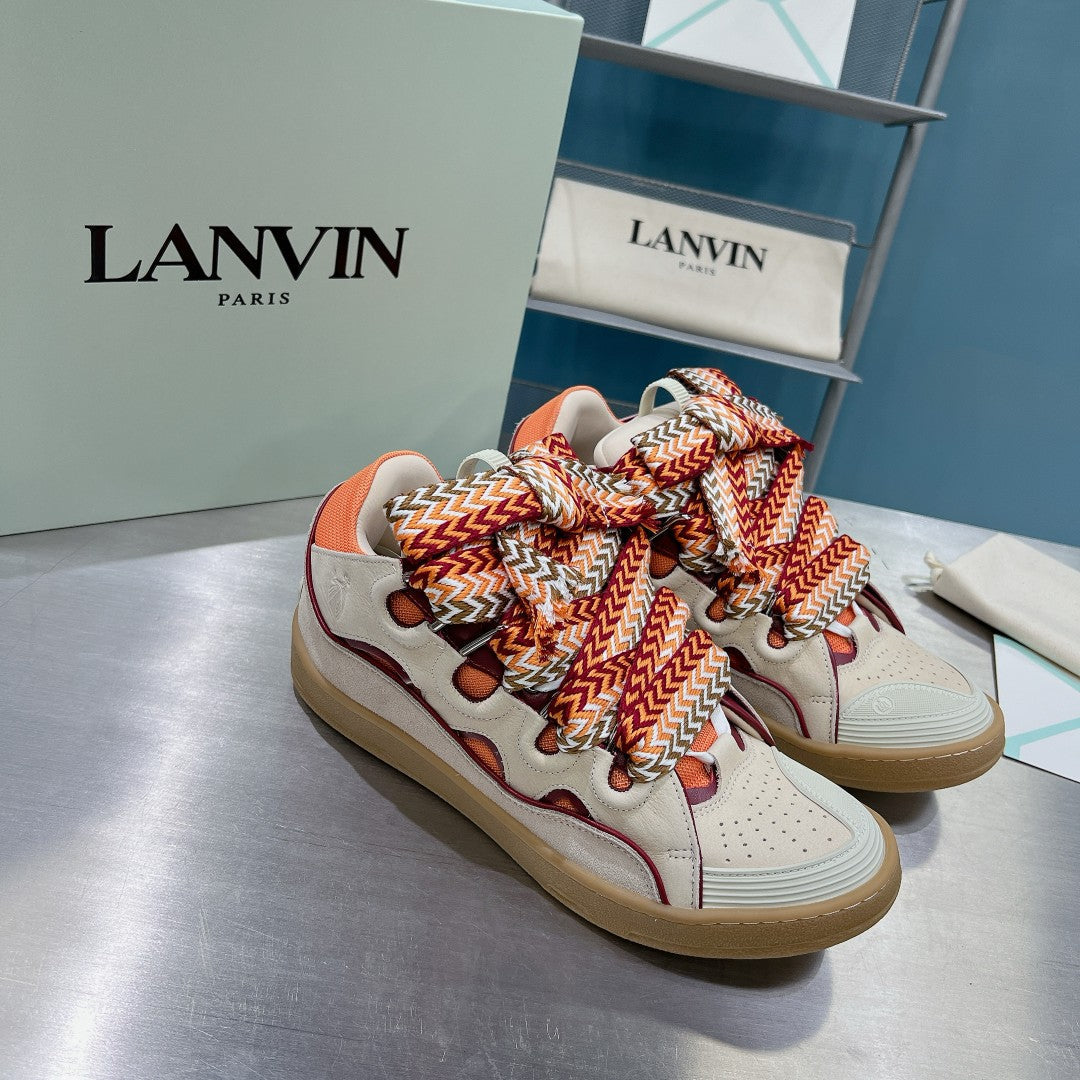 Lanvin Curb - (BEIGE/ORANGE/RED)