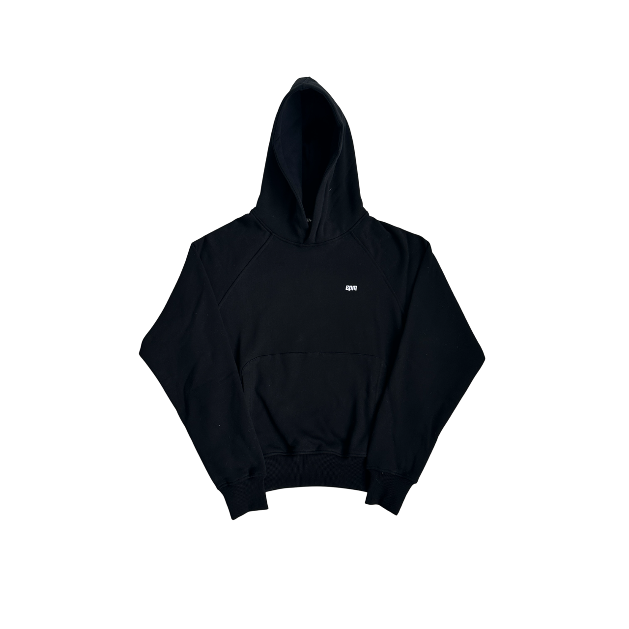 6PM Basic Hoodie - (BLACK)
