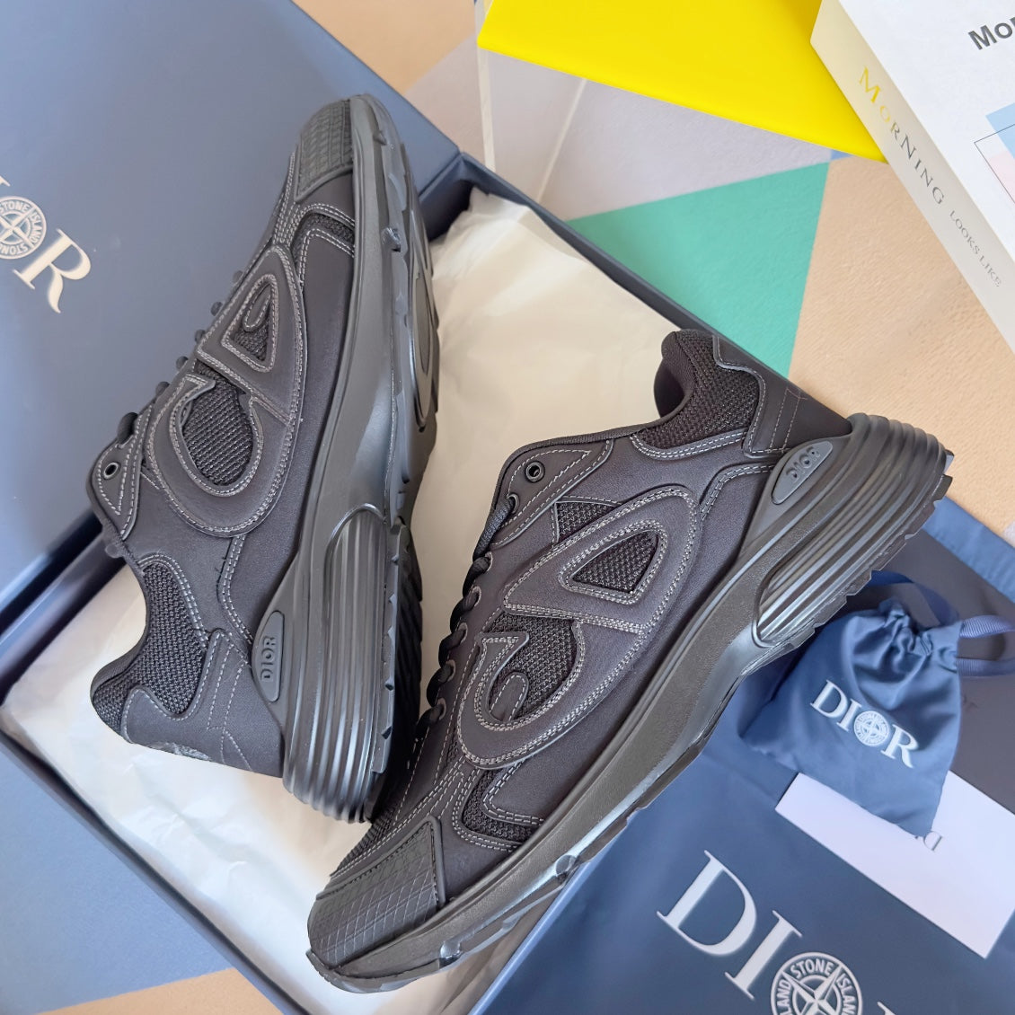 Dior x Stone Island B30 Black