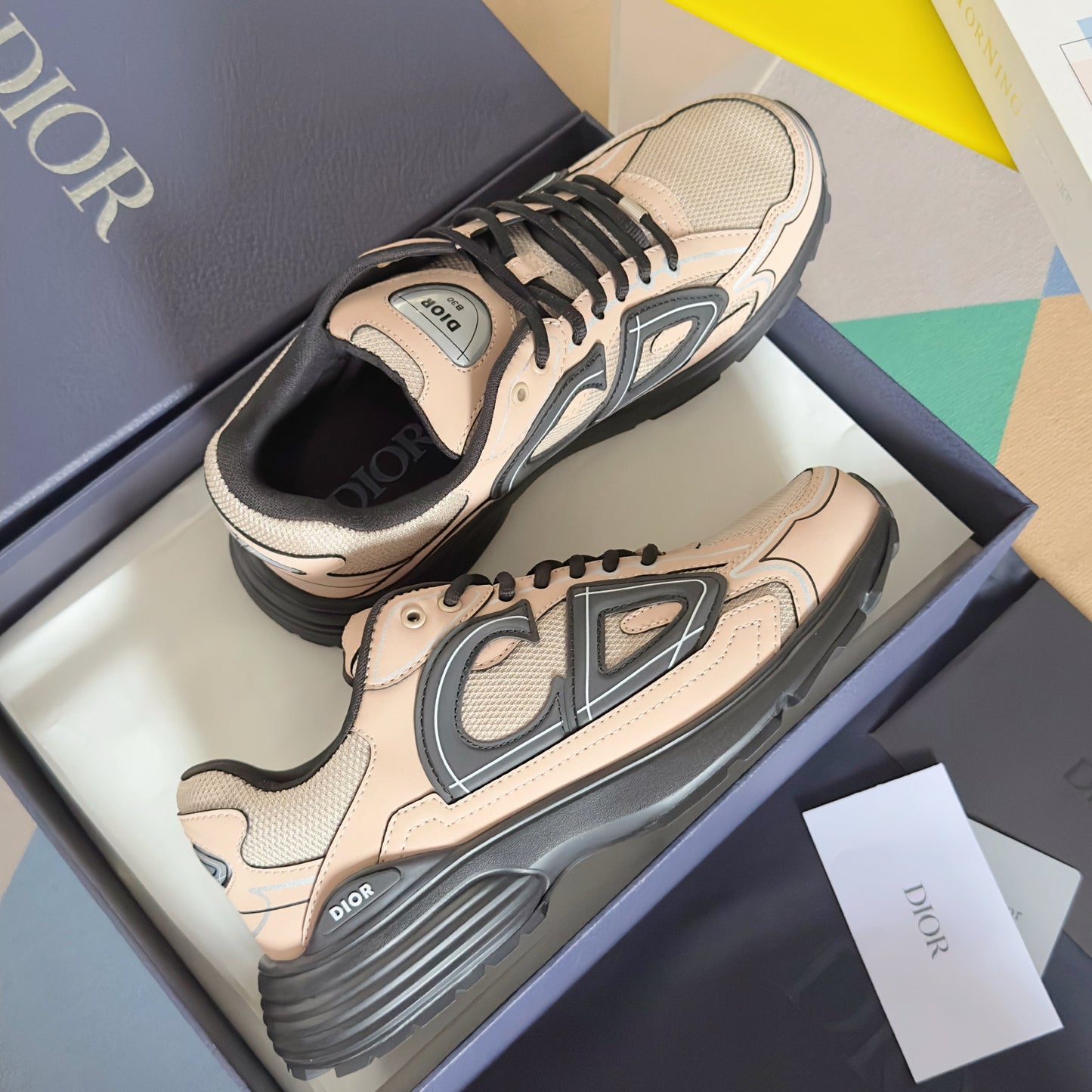 Dior B30 Peach Black