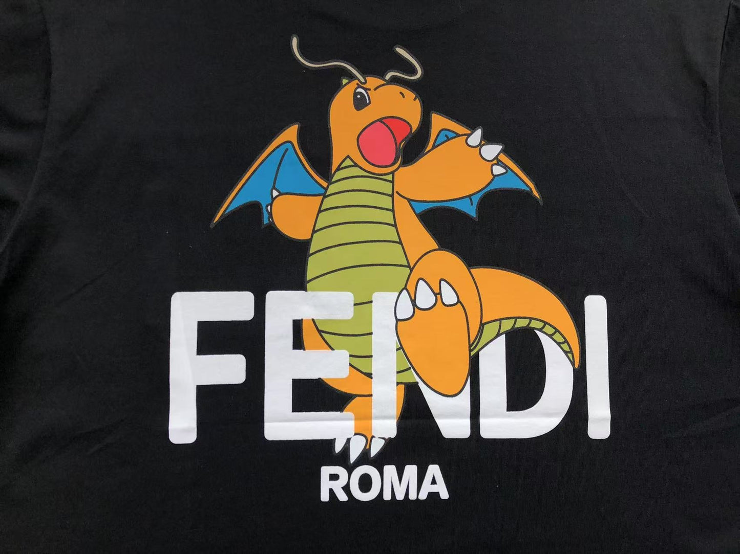 Fendi Dragonite Tee - (BLACK)
