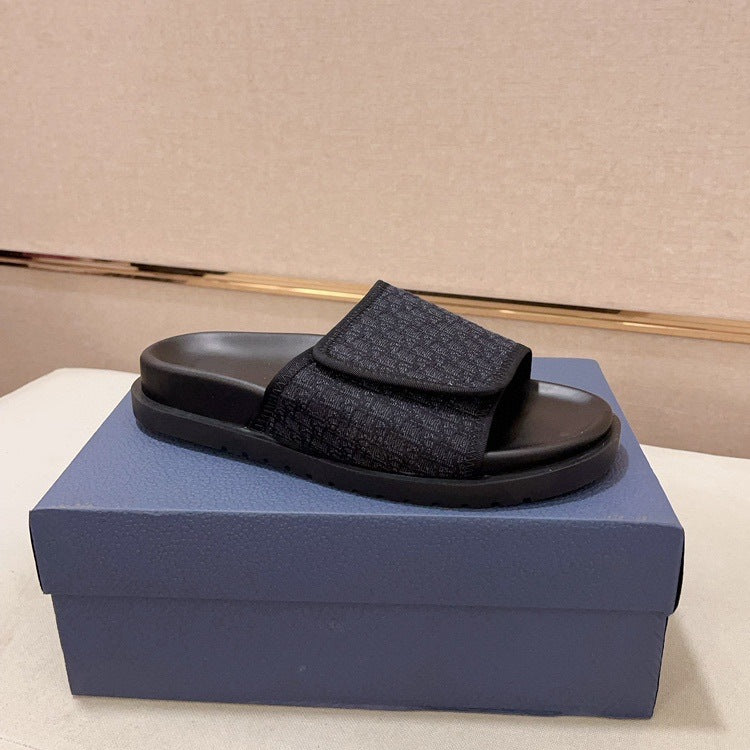 Dior Aqua Slide Triple Black