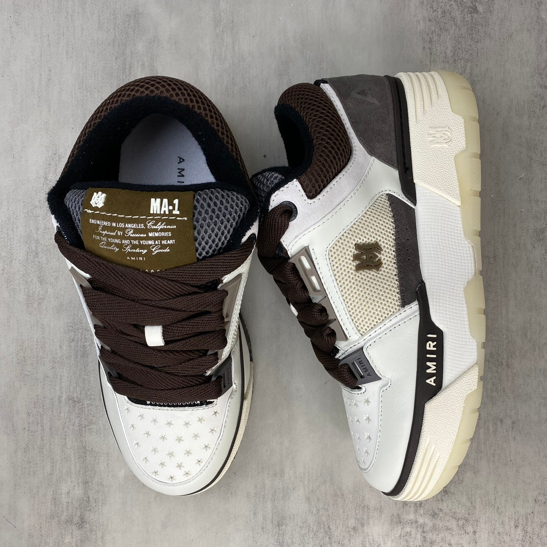 AMIRI MA-1 Brown White