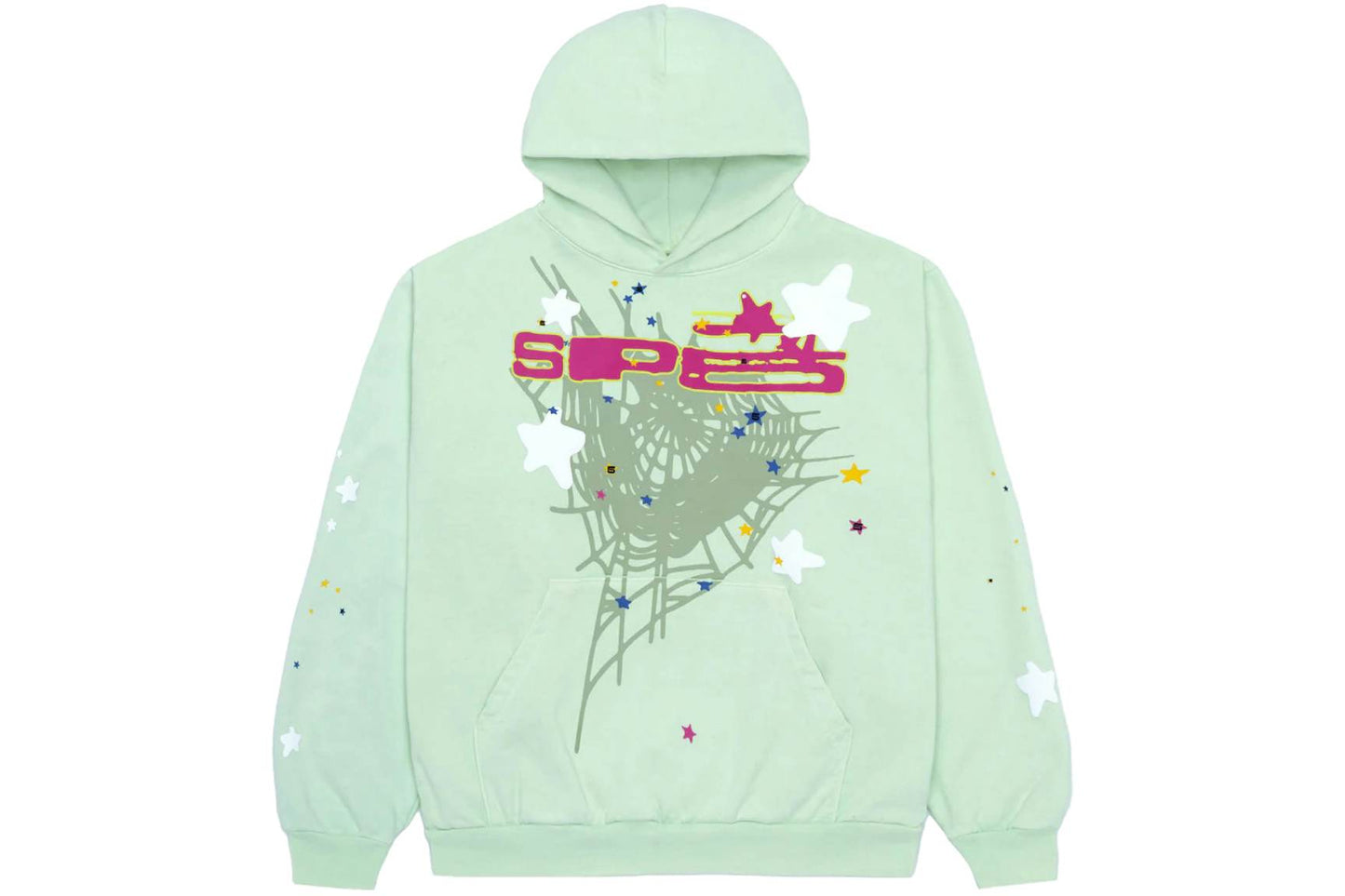 Sp5der SP5 Hoodie - (MINT)