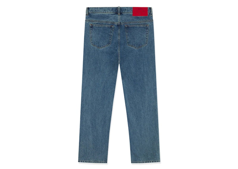 Sp5der V3 Denim Jeans - (ORANGE)