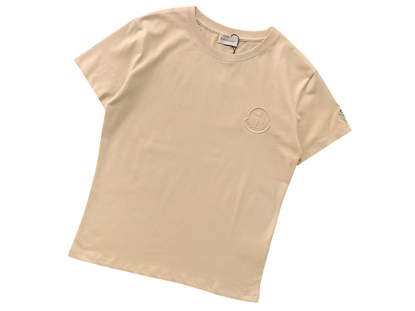 Moncler Palm Women's Tee - (APRICOT)